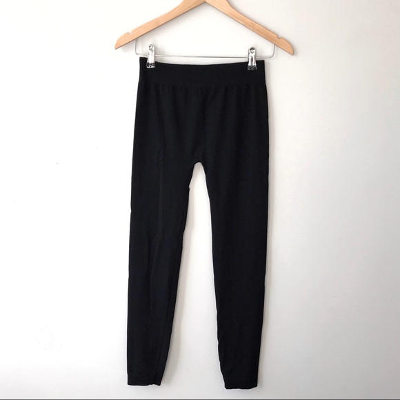 Just One Pants - JUST ONE Soft Black Leggings Size M